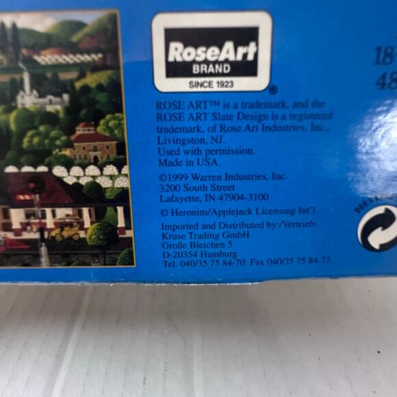 vintage 1999 "Los Altos Mail Train" Hometown Collection 1000-piece jigsaw puzzle - Picture 6 of 12